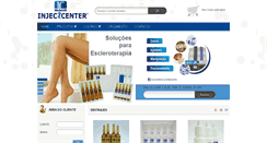 Desktop Screenshot of injectcenter.com.br